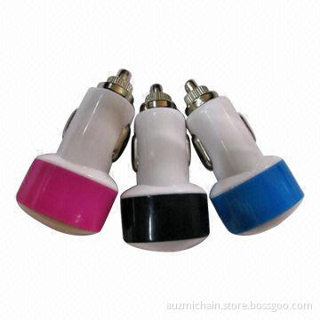 Mushroom-shaped 5V/2.1A mini USB car charger